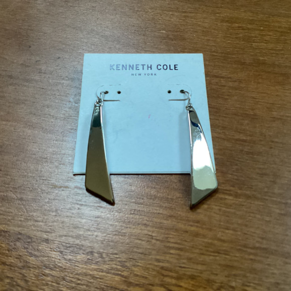 Kenneth Cole New York Silver-tone Drop Earrings New with tag - Picture 3 of 9